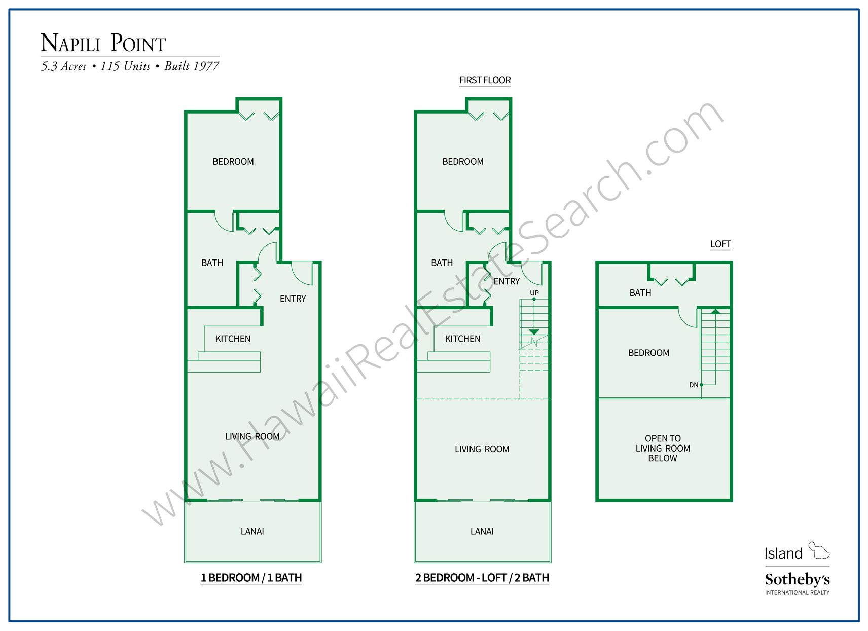 Napili Point Floor Plans Updated 2018